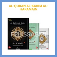 MURAH AL-QURAN HARAMAIN A5 B5 A4 AL QURAN TERJEMAHAN AL-HARAMAIN TAJWID BERWARNA (RANDOM COLOUR COVE