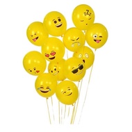 Emoji latex balloons - emoji balloons - latex balloons - emoji balloons - balloons - yellow balloons