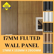 17MM Fluted Wood Panel WPC Panel Fluted Wall Panel Fluted panel Wall Panel Board/