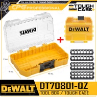 DEWALT กล่อง กล่องใส่อุปกรณ์ กล่องอเนกประสงค์ (2 ชิ้น/ชุด) TOUGH CASE รุ่น DT70801-QZ