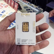 ORIGINAL100% PAMP SUISSE Gold Bar - Lady Fortuna 999.9 [5gram] FREE GIFT SPECIAL BOX