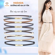 Slim elegant belt, 1 cm wide, available in multiple graceful youthful colors DV510