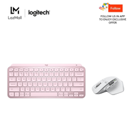 Logitech MX Keys Mini Wireless Keyboard + Logitech MX Master 3S Performance Wireless Silent Mouse Bundle