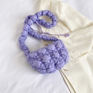 C & K⚡Miễn Phí Vận Chuyển⚡ carlyn soft bag female casual lightweight Túi Kẹp Nách Gấp Gọn Hình Đám M