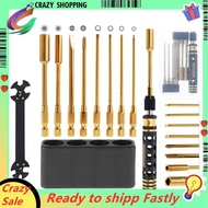 9 in 1 RC Tool Kit, RC Car Tool Kit RC Hex Driver Screwdriver Set for RC Car Hobby Tools