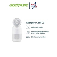ACERPURE COOL C3 3-IN-1 AIR PURIFIER + CIRULATOR WITH HEPA 3 PROTECTOR AND MAGNETIC REMOTE CONTROL -