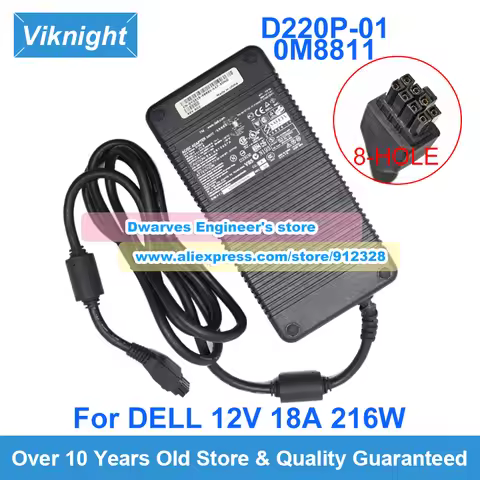 Original ADP-220AB B D220P-01 12V 18A Power Adapter For Optiplex SX755 SX760 SX280 GX755 GX745 GX620