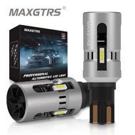MAXGTRS T15 2x W16W 912 921 LED Canbus ไร้ข้อผิดพลาดไม่มีไฮเปอร์แฟลชหลอดไฟถอยหลังสำหรับรถยนต์ LED สั