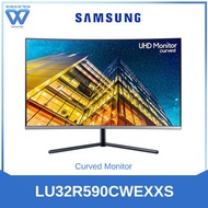 Samsung [ LU32R590CWEXXS ] 32-inch UHD Curved Monitor with 1 Billion colors