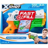 ZURU - XSHOT - Fast Fill - Nano - Water Blaster - Water Gun - Outdoor Play - Fast Fill - Shoots up t