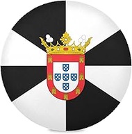 Round Placemats Christmas Heat Proof Placemats Set of 4, Wipeable Non Slip Placement Mats for Dining