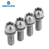 Wanyifa Vít Lục Giác Bu Lông Titan M6 X 18 20Mm Ốc Vít & Ốc Vít Cho Xe Đạp Leo Núi Xe Đạp Đường Trườ