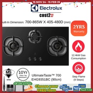 Electrolux 90cm UltimateTaste 700 Built-In Gas Hob | EHG9350BC EHG9351BC (Gas Cooker Gas Stove Dapur