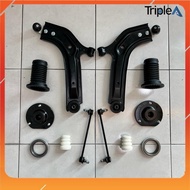 12 ITEM SET PROTON SAGA BLM/ FLX LOWER ARM/ABSORBER MOUNTING/BEARING/ABSORBER COVER/ABSORBER LINK/SH