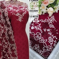 SILK FABRIC JACQUARD EMBROIDERY REDEEM FABRIC BIKU EMBROIDERY FABRIC REDEEM EMBROIDERY NEW SILK PASA
