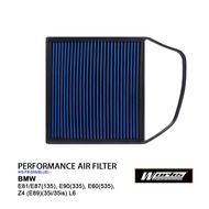 WORKS ENGINEERING Air filter for BMW E81 / E87 (135) / E90 (335) / E60 (535) / Z4 E89 (35i/35is) L6