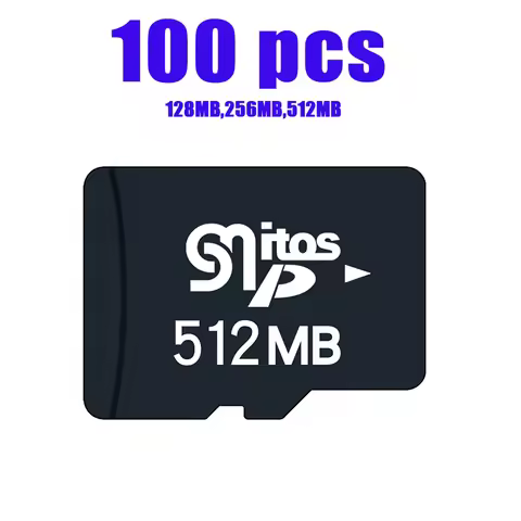 100pcs/lot tf card 512mb memory card 256mb for MP3 MP4 mini sd card 128mb China Storage Factory Whol