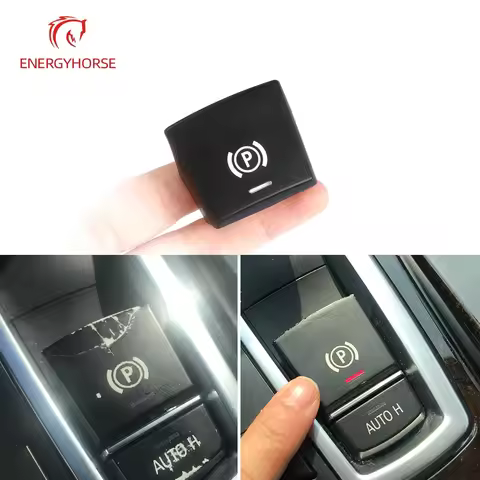 Car Handbrake Parking Brake P Button Switch Cover for BMW 5 7 F01 F02 F07 F10 F11 F18 F30 520 523 73