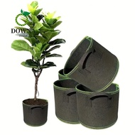 DOWNA 1/3/5/7/10 Gallon Garden Planting Bag, with Handles Felt Grow Bag, High Quality 1/3/5/7/10 Gal