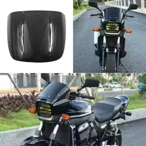 For Kawasaki ZRX 1100 97-00 ZRX 1200 01-05 Motorcycle Front Windscreen Shield Protector Windproof De