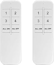 QIACHIP Transmitter eWeLink Remote for QIACHIP eWeLink Smart Switch Light Socket Outlet Switches Supports Full On Full Off - 2 Packs