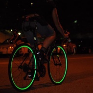 stiker reflektor velk sepeda pemantul cahaya 8strip