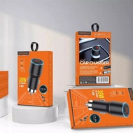 Car Saver T-88 2 Port 38W USB and C Plug Car Charger Head 2 Port 38W T-88 Car Charger T-88 38W 2 Por