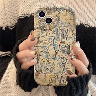 Cartoon Doodle Case Samsung S25fe S24 S23fe S21fe S20fe S24 S25 S22 S23 S26 M15 M14 M54 M34 F34 F54 