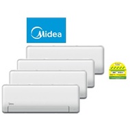 MIDEA SYSTEM 4 - NEW R32 Model (INSTALLATION AND DISMANTLE OF EXISTING AIRCON INCLUDED)