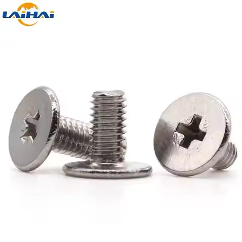5/ 10/ 20pcs M1.4 M1.6 M2 M2.5 M3 M4 M5 M6 M8 304 Stainless Steel CM Cross Phillips Ultra Thin Super