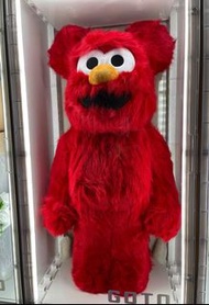 BE@RBRICK 1000% ELMO COSTUME VER. 2.0 芝麻街 毛絨絨 絨毛 庫柏力克熊