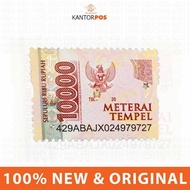 Meterai Paste Original Indonesian Post, Paste materai Letters, Meters 10000 materai 10000