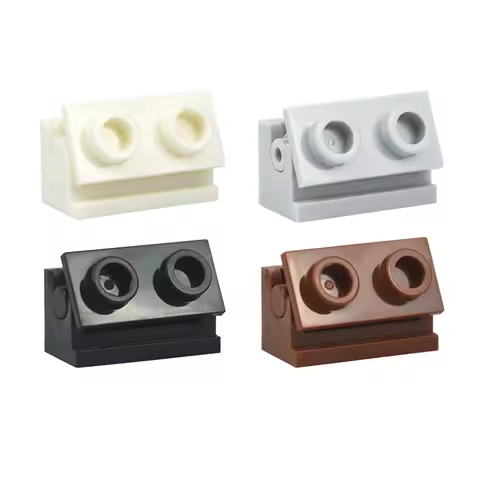 20Pcs High-Tech Building Blocks 3937 3938 Parts Hinge Brick 1 x 2 Base Top Thin Plate Model Educatio