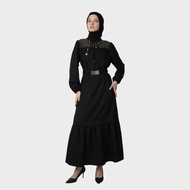 ABAYA HIKMAT FASHION ORIGINAL D4490