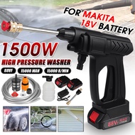 Cordless High Pressure Washer Spray Water Gun 15000mAh Car Wash Pressure Water Nozzle Cleaning Machine for Makita 18V Battery