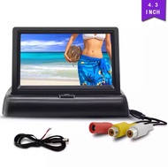 Monitor Mini Desktop TV 4.3/5 inci Tampilan Parkir Mobil TFT LCD Warna Monitor Belakang Digital Laya