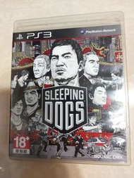 中古 PS3 SLEEPING DOGS 遊戲 playstation 3 game