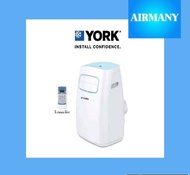 แอร์เคลื่อนที่ YORK รุ่น Polar-R410a ขนาด 12000 BTU แอร์เสียบปลั๊ก แอร์มีล้อ แอร์เคลื่อนย้ายได้ แอร์ยอร์ค สีขาว One