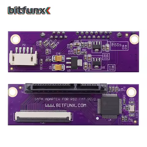 Bitfunx SATA Adapter Upgrade Board for SONY Playstation 2 PS2 IDE Original Network Adapter