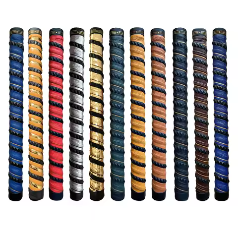 Golf PU Leather Diamond Wrapping Grip Golf Club Grips Golf Putter Training Golf Clubs Durable Wear-R
