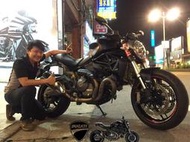 《敏傑重車-小曾》賀歡喜交車 恭喜 蘇大哥入手 DUCATI MONSTER 821 重機界超跑街車 現車展示 歡迎鑑賞