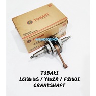 100% ORIGINAL TOBAKI LC135 4S 5S 55C 55D Y15ZR FZ150I LC 135 Y15 FZ CRANKSHAFT GRANSAP STANDARD STD