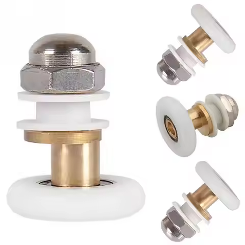 Durable Roller Shower Rooms Cabins Pulley Shower Room Roller /Runners/Wheels/Pulleys Diameter 25MM/2