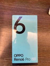 全新Oppo Reno6 Pro 5G(未開封)