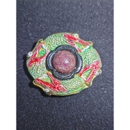 KRUBA KRISSANA TEMPLE DRAGON WAT DRAGON LOOP JUMBO 龙吃龙 THAILAND AMULET