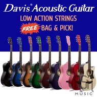 Original Davis Acoustic Guitar Lowest Price with FREE BAG AND PICK