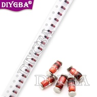 100PCS 0.5W Zener Diode DO-35 LL34 2V4-47V 1/2W ZMM BZV55C SMD BZV55C3V3 ZMM3V3 2V4 2V7 3V0 3V3 3V6 