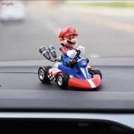 Creative Super Mario car ornaments, Mario Brothers shaking head dolls, car interior accessories, car
