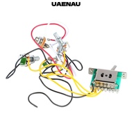 UAENAU Guitar Wiring Harness​, 2T1V 5 Way ​500K Potentiometers​ ​5-Way Switch Harness​, ​5-Way Toggl