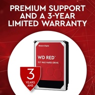 WD Red Plus NAS HDD 3.5" Internal Hard Drive 2TB 4TB 6TB 8TB 10TB 12TB SATA III Hard Disk for Synolo